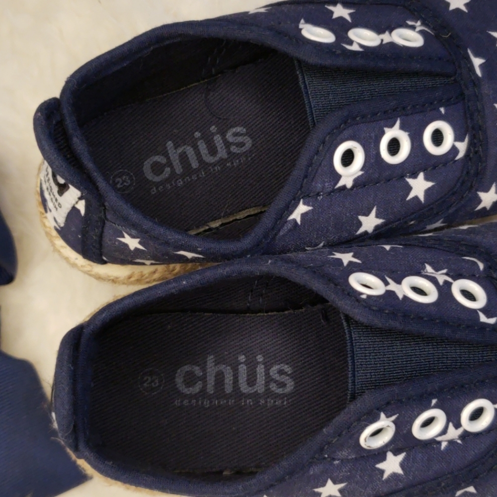 😍Pre-loved Chüs Star Printed Baby Shoes😍 - Picture 7 of 10